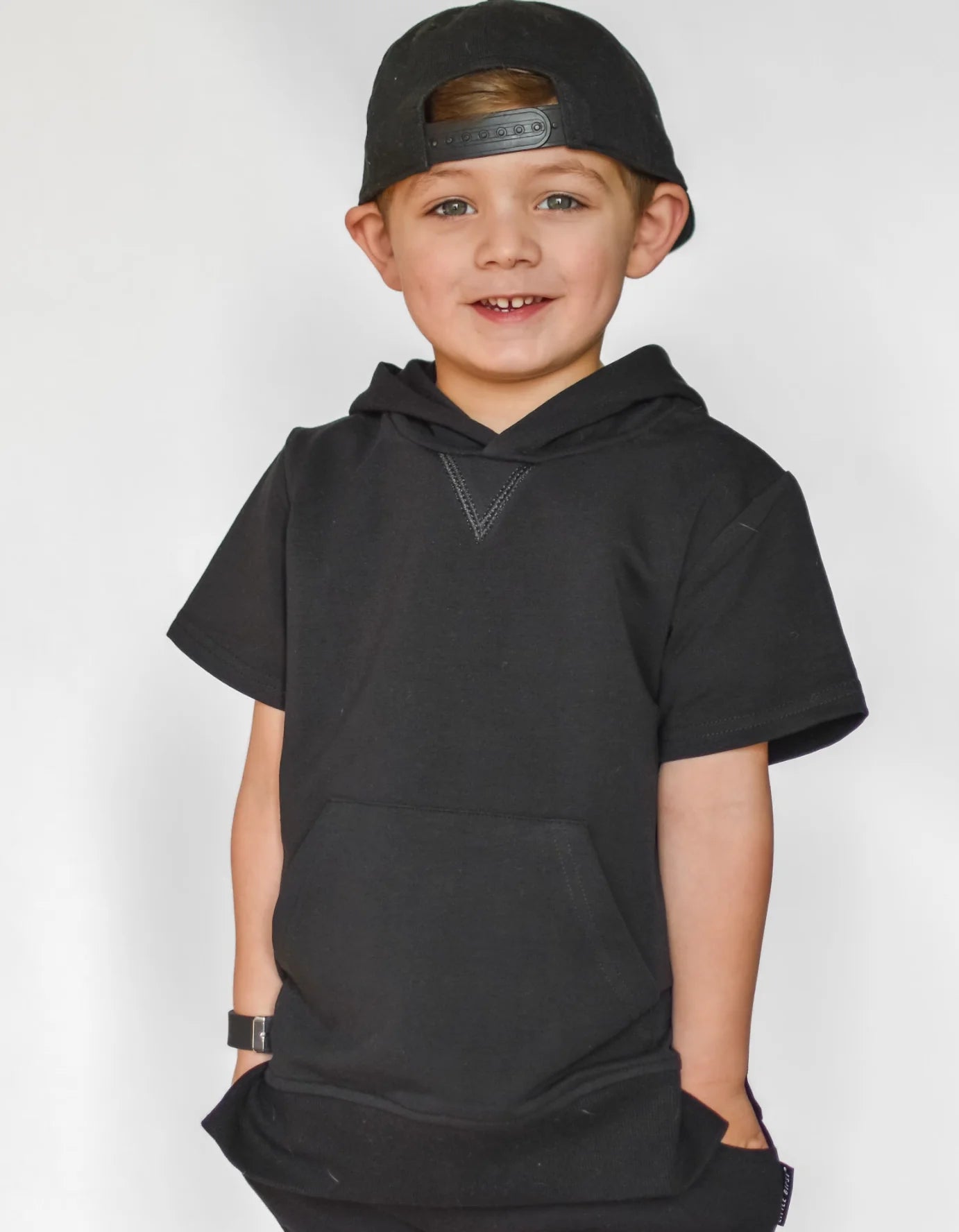 Carbon Short Sleeve Hoodie