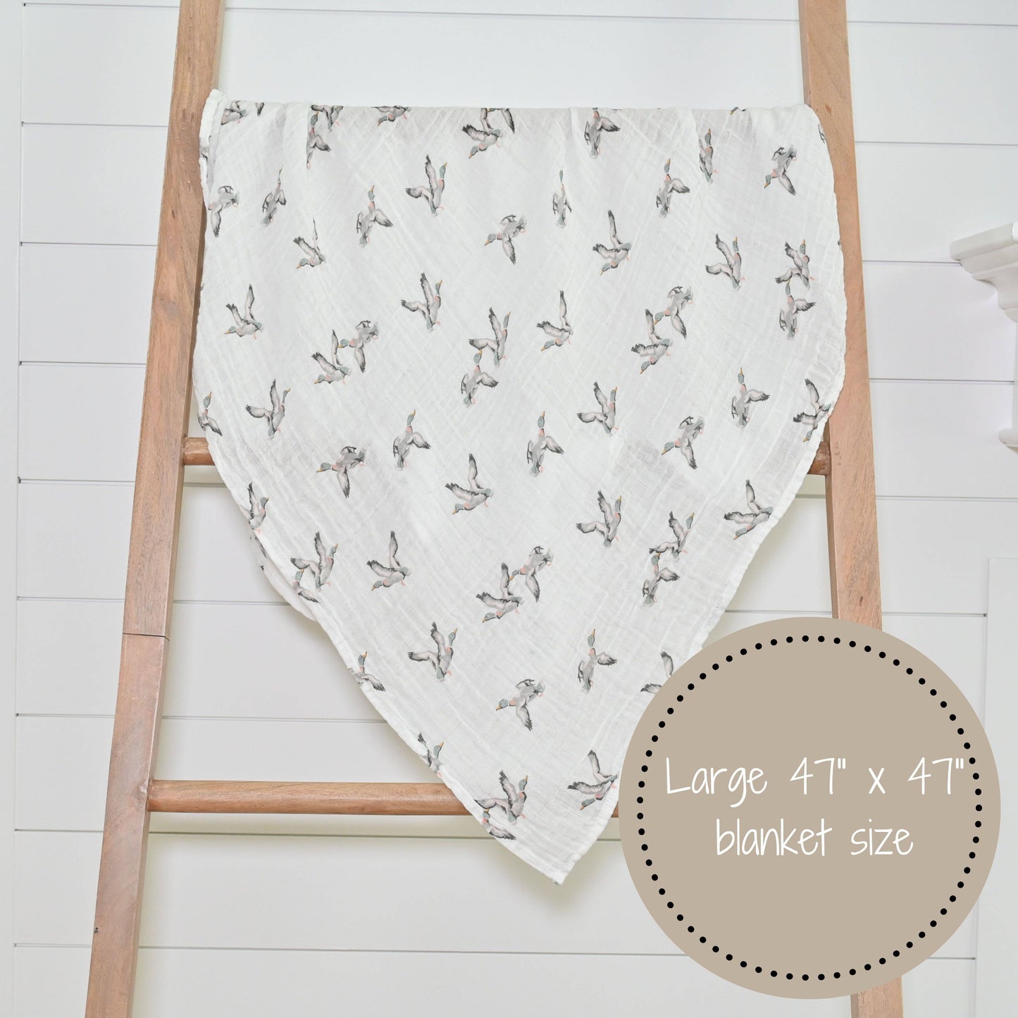 Quackin'up Muslin Swaddle