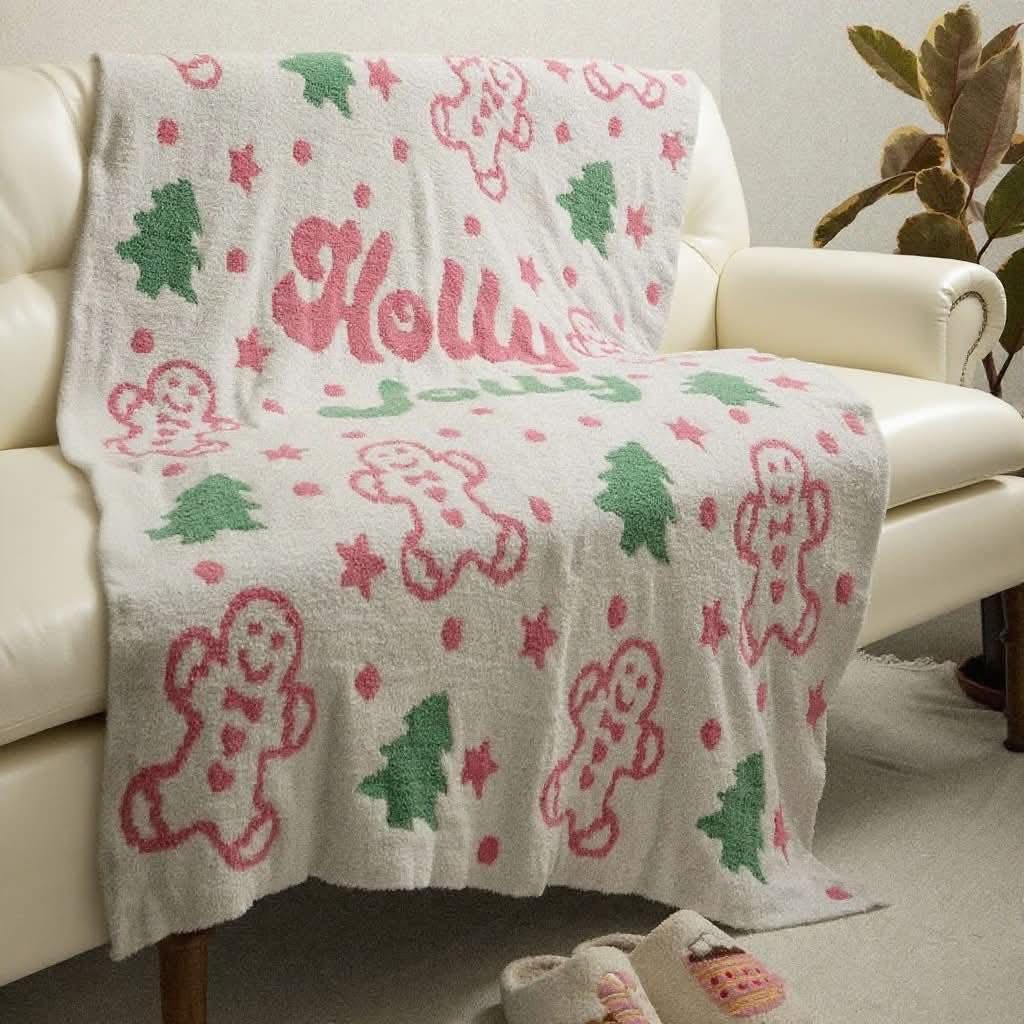 Luxury Sherpa Christmas Blankets