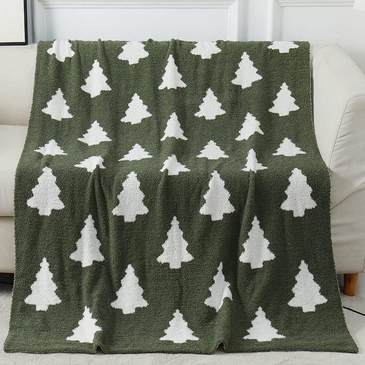 Luxury Sherpa Christmas Blankets