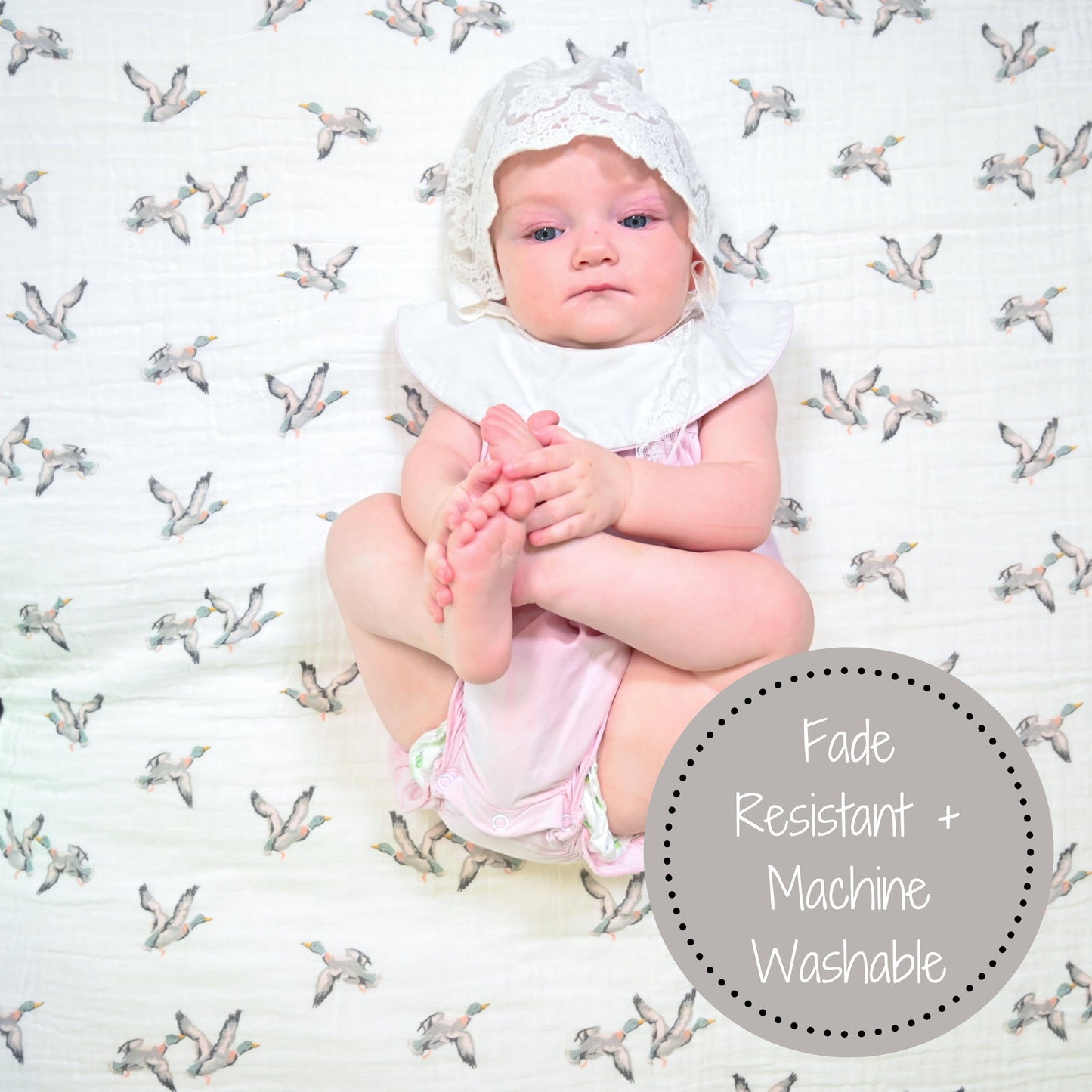 Quackin'up Muslin Swaddle