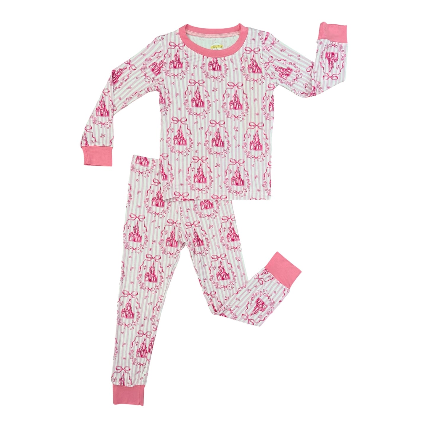 Royal Ribbons Bamboo Long Sleeve Set