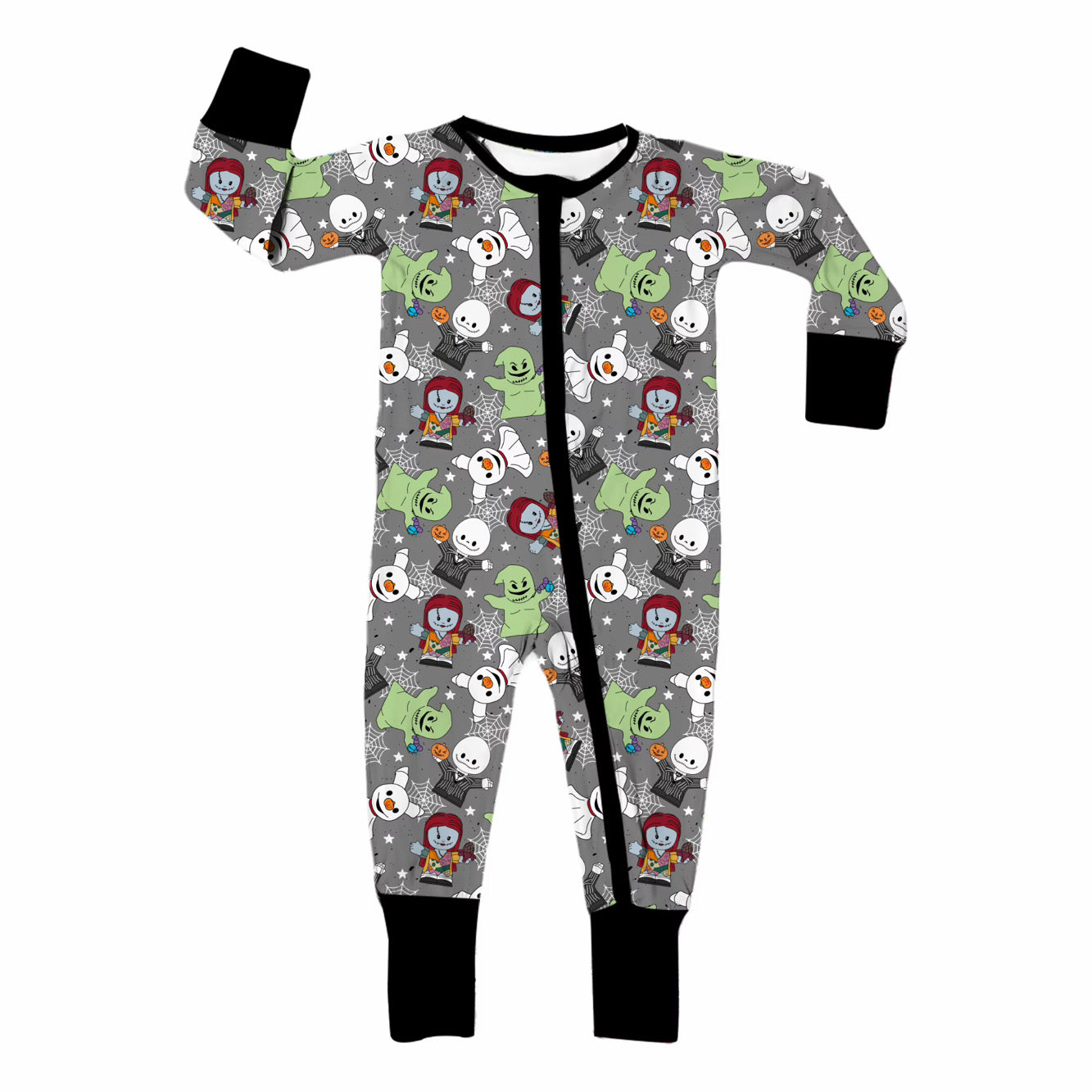 Pumpkin Screams Bamboo Sleeper