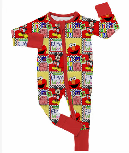 Elmo Bamboo Sleeper