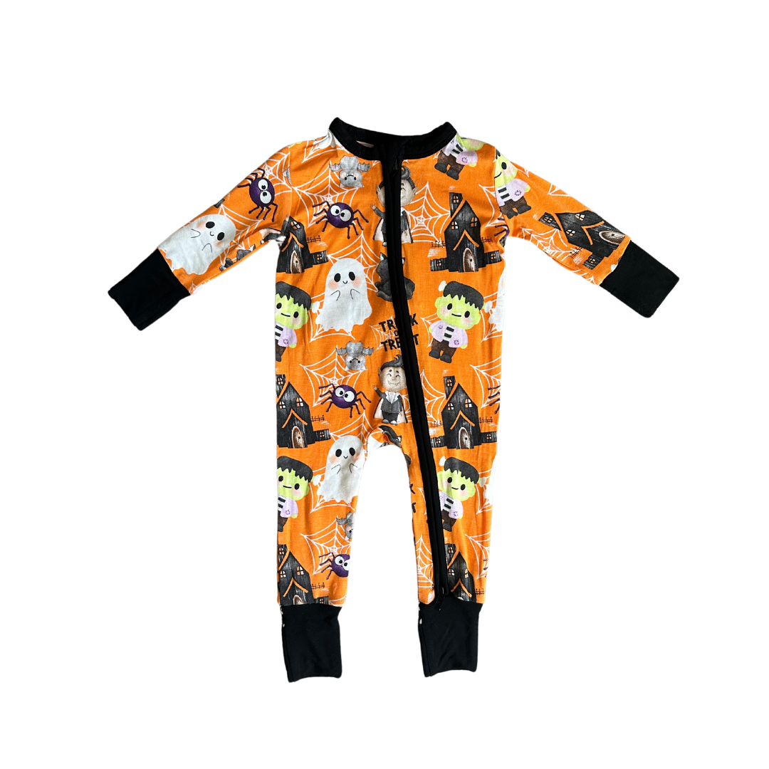 Spooky Nights Bamboo Convertible Sleeper
