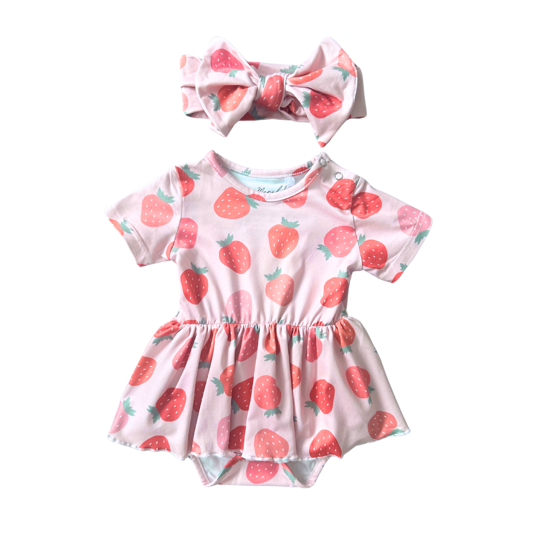 Strawberry Twirl Dress