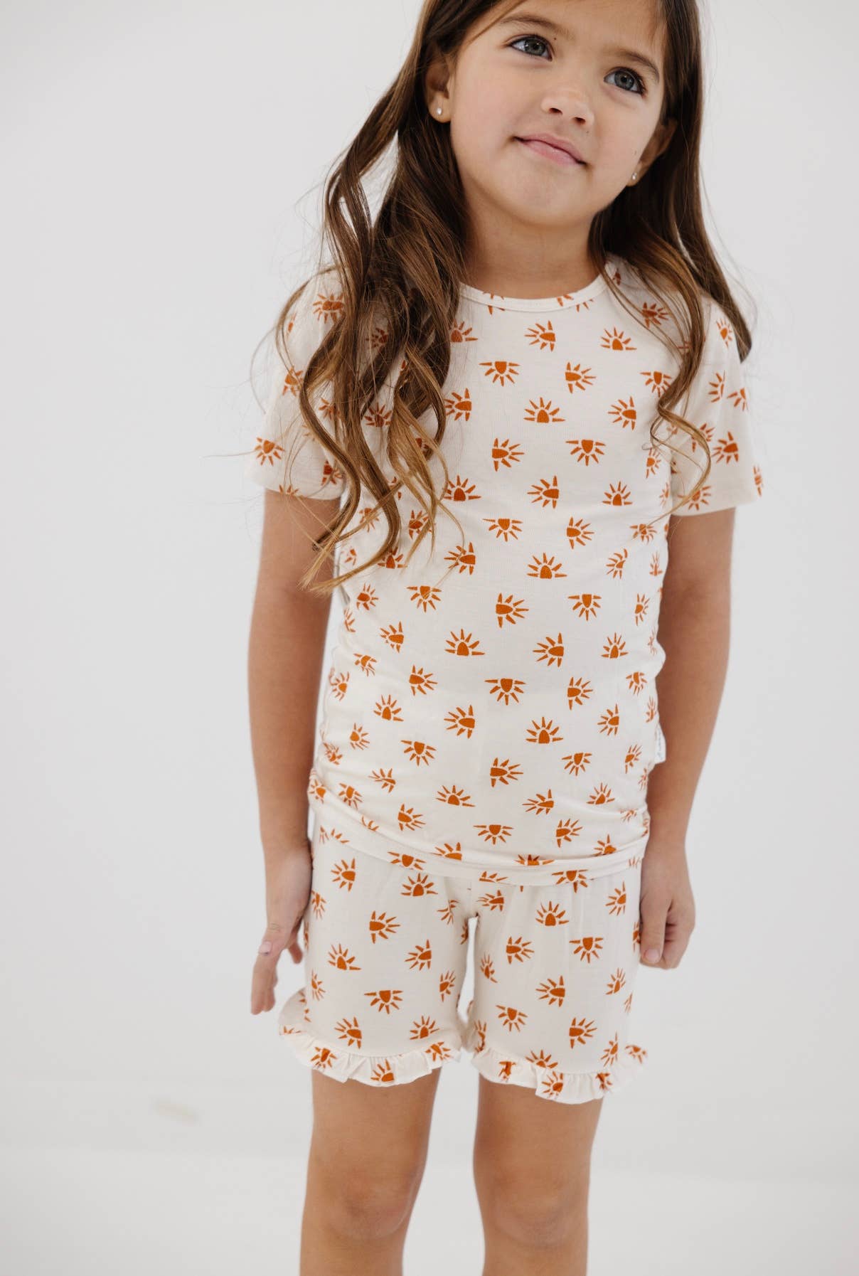 Sunshine Dreams Bamboo Ruffle Shorts