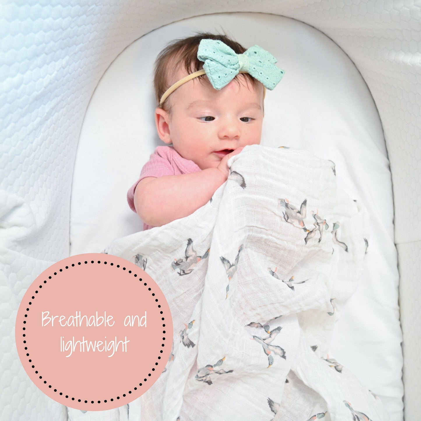Quackin'up Muslin Swaddle