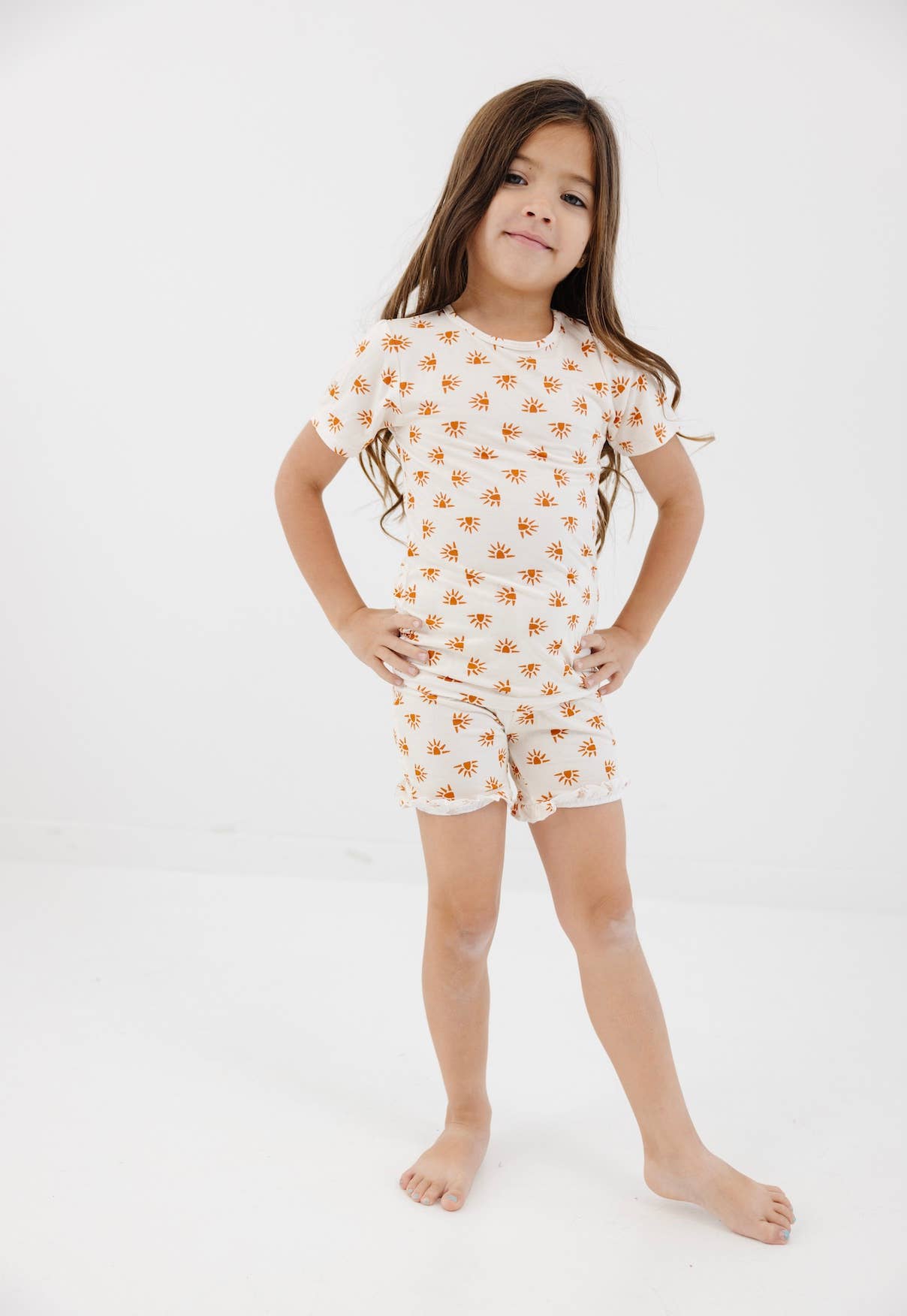 Sunshine Dreams Bamboo Ruffle Shorts