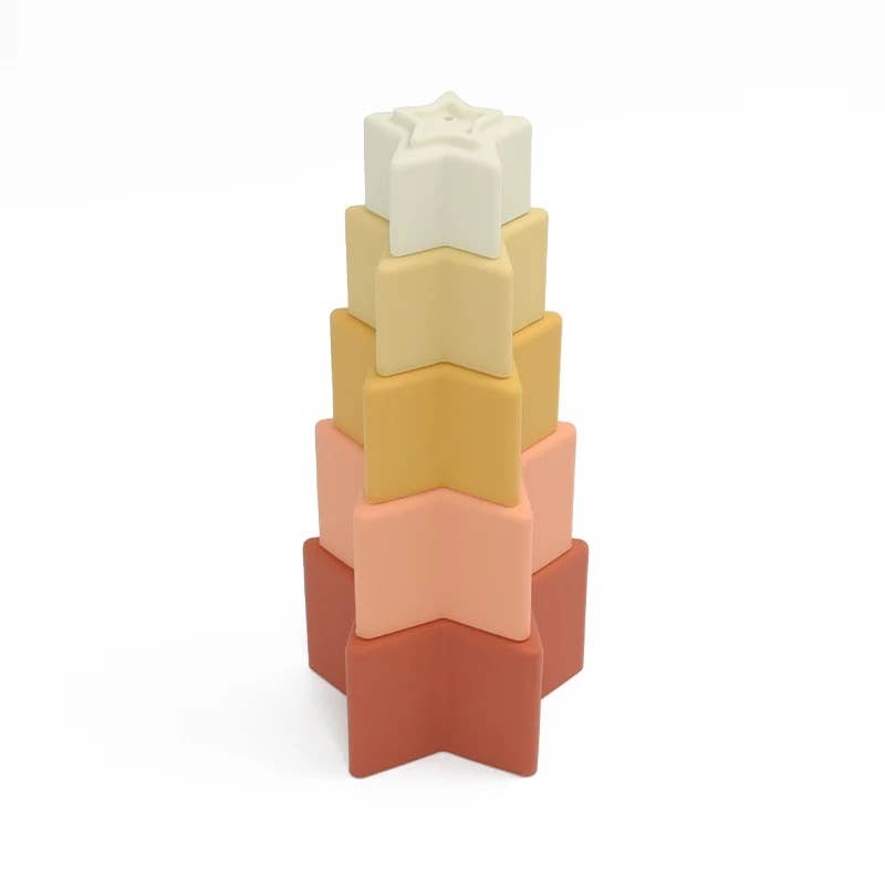Starry Eyes Silicone Stacking Cups