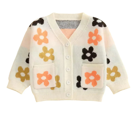 Floral Fall Cardigan