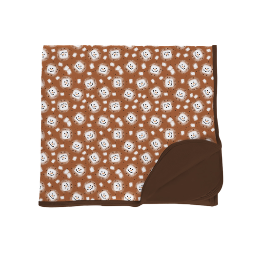 Hot Chocolate Bamboo Blanket