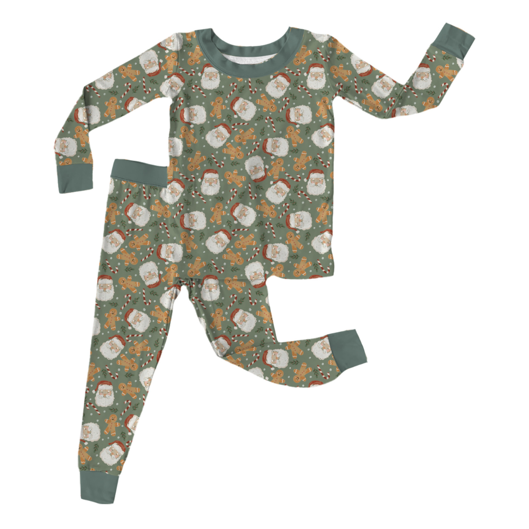 Classic Christmas Bamboo Long Sleeve Set