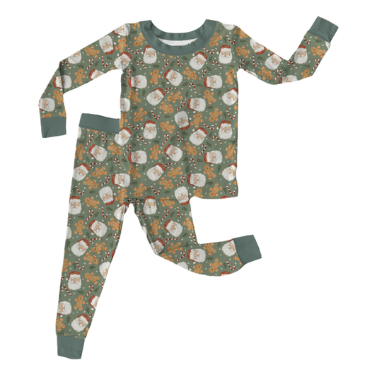 Classic Christmas Bamboo Long Sleeve Set
