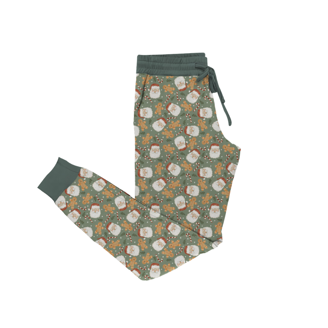 Classic Christmas Adult Bamboo Joggers