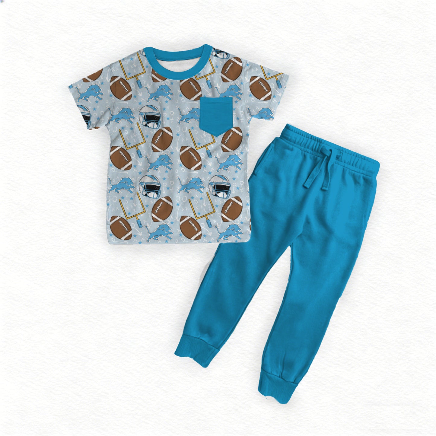 Lions Bamboo Pocket Tee + Jogger Set