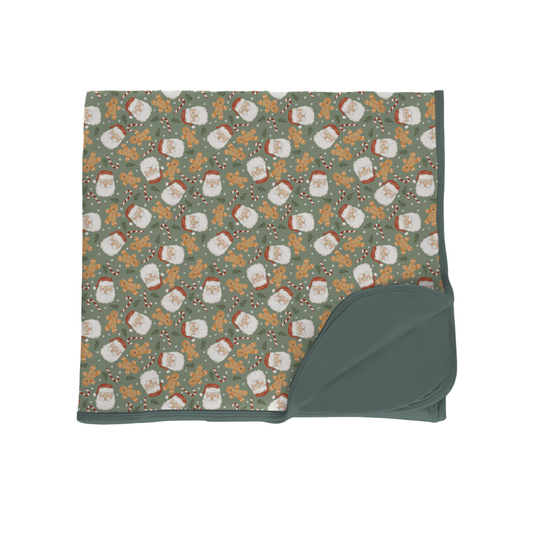 Classic Christmas Bamboo Blanket