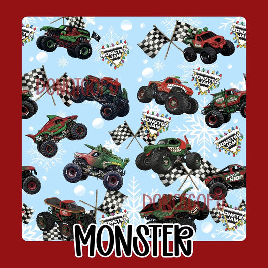 Monster Bamboo Long Sleeve Set
