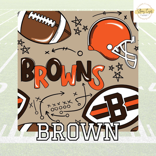 Browns Touchdown Bamboo Zippy
