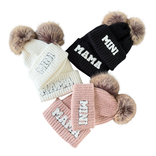 Mama + Mini Knit Beanies