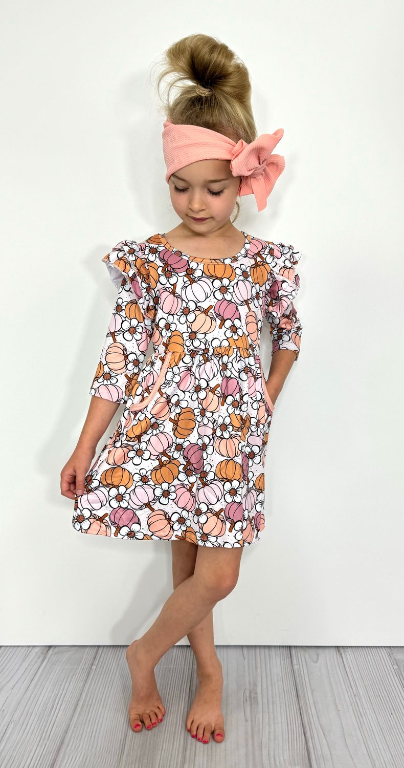 Pumpkin Blossom Dress