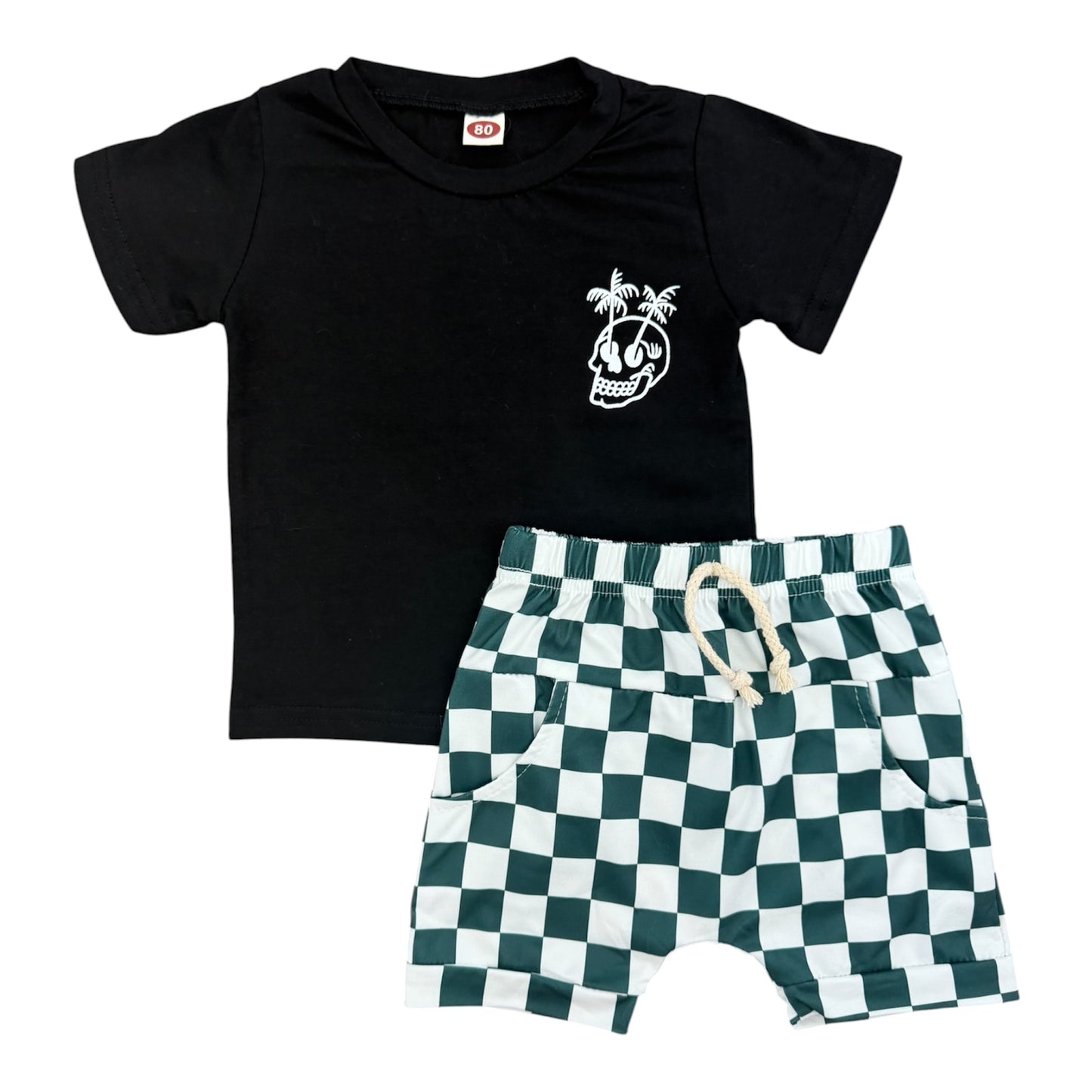 Trouble Short Set