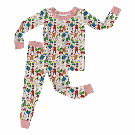 Floral Lilypad Bamboo LS Set