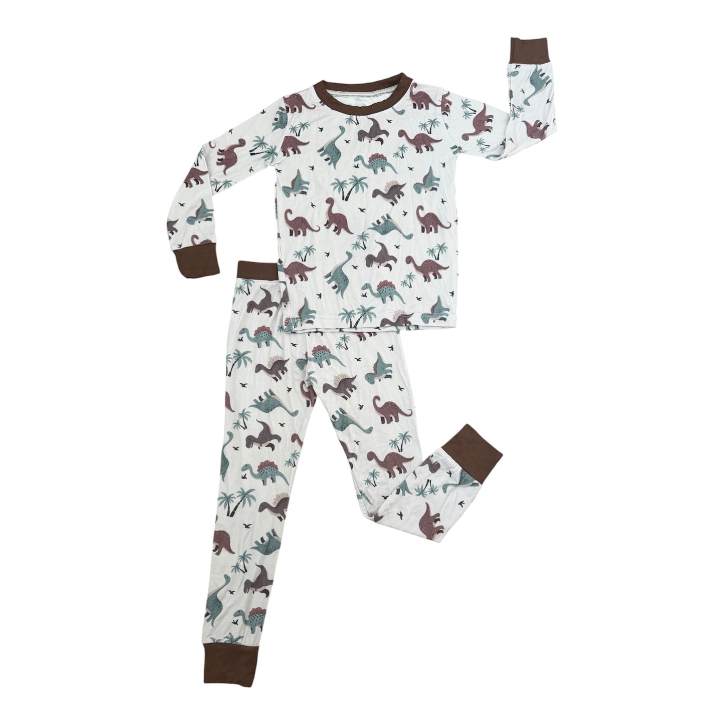 Prehistoric Friends Bamboo Long Sleeve Set