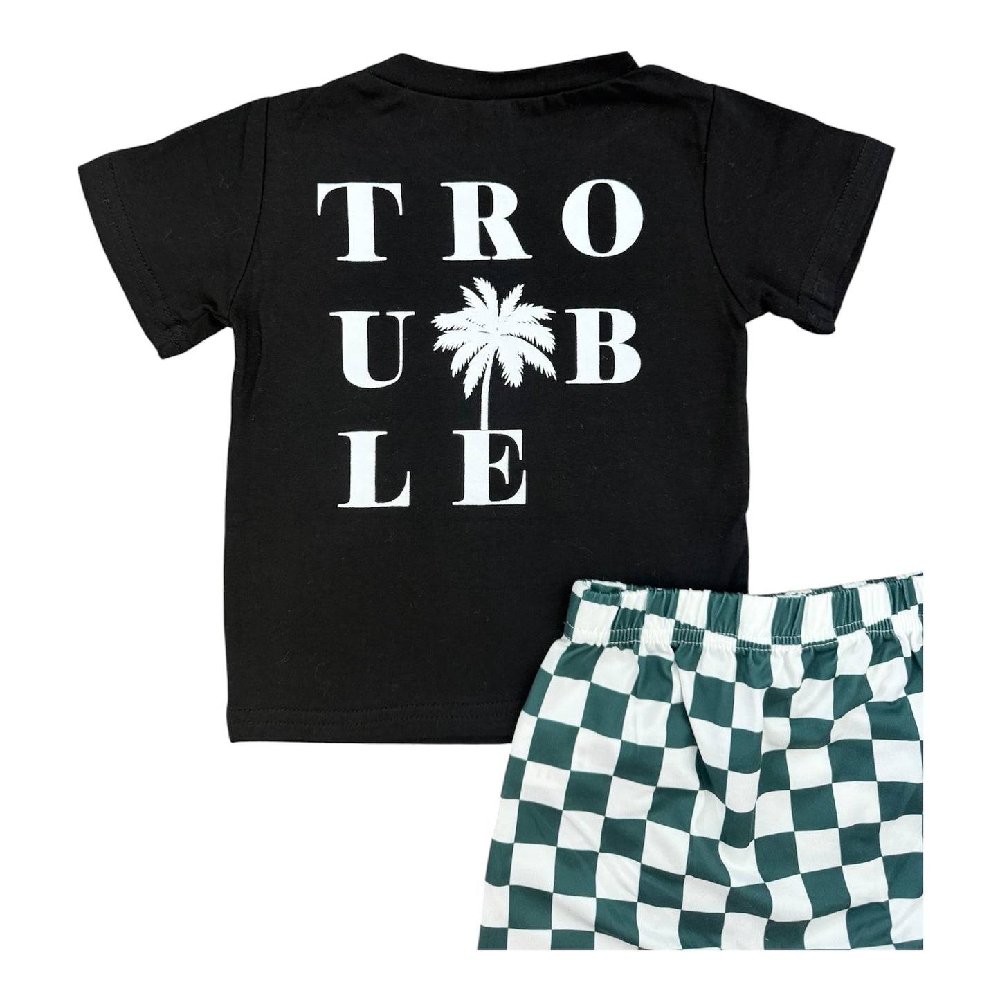 Trouble Short Set