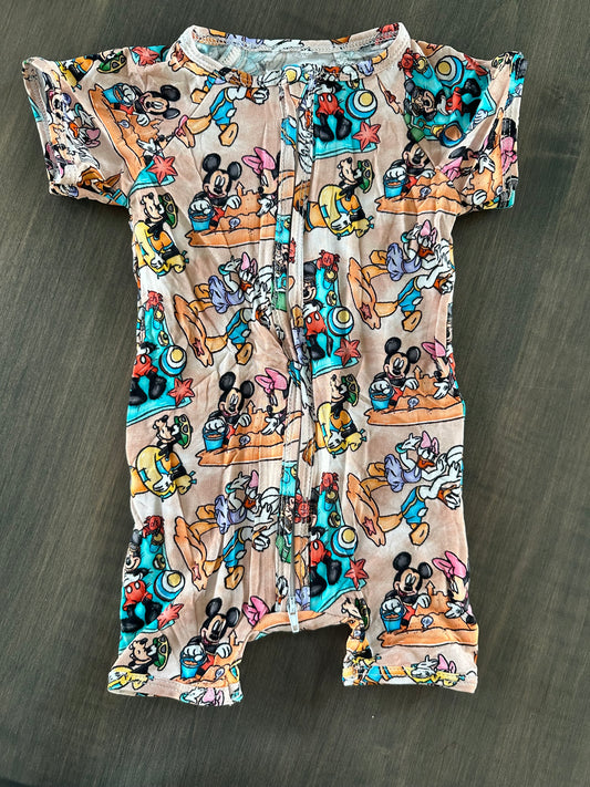 Beach Mickey Bamboo Shortie