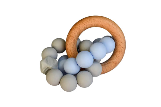 Double Silicone Teether [Multiple Colors]