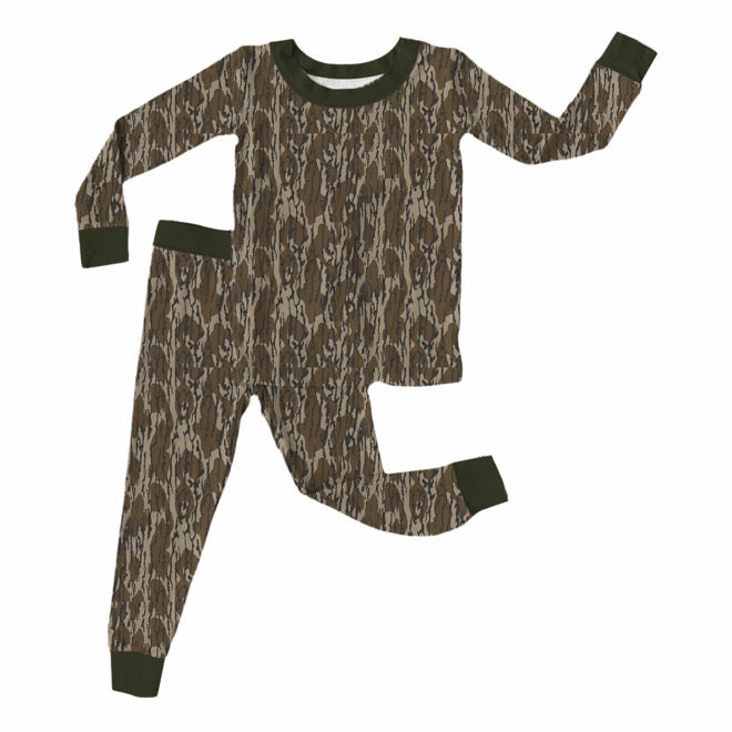 Camo Bamboo LS Set
