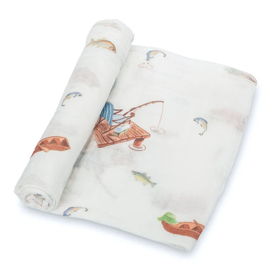 Gone Fishin' Swaddle