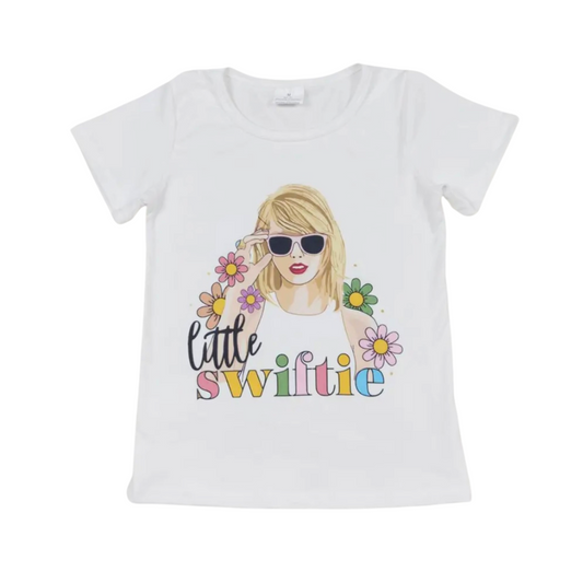 Little Swiftie Floral Tee