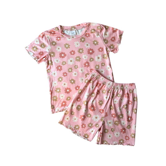 Pink Flowers Summer Set