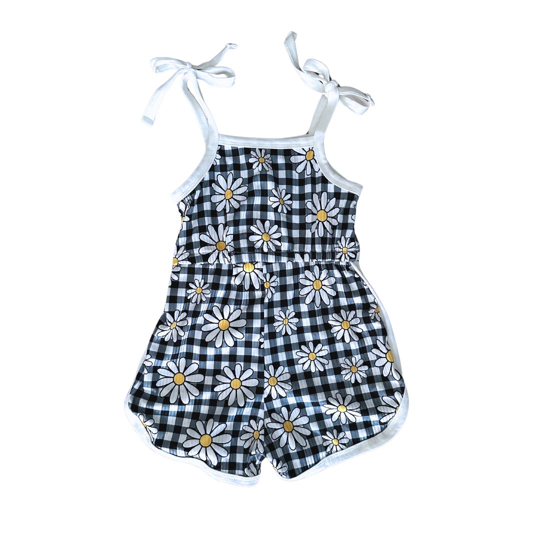 Daisey Checkered Romper