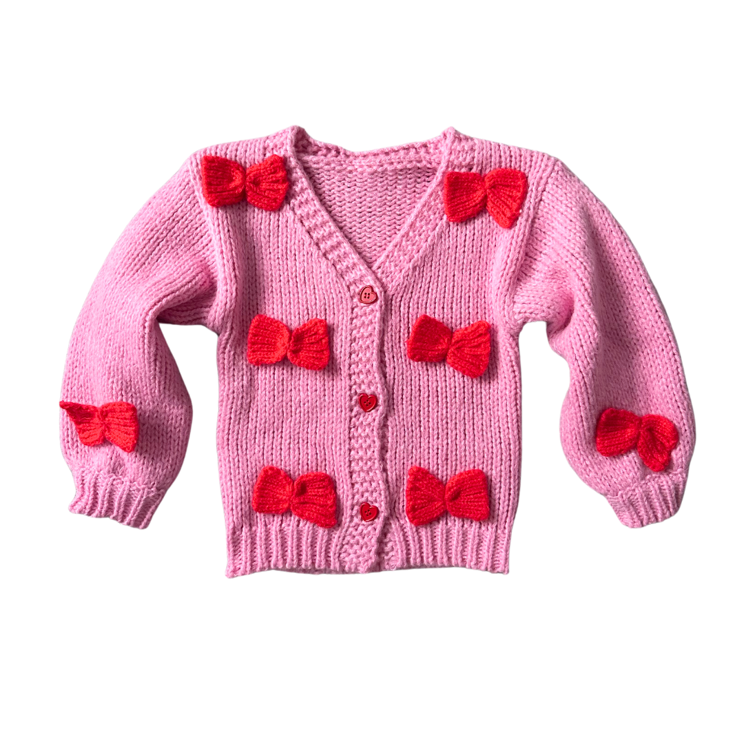 Cupid's Bow Knit Cardigan