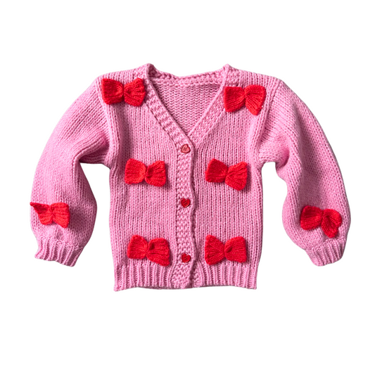 Cupid's Bow Knit Cardigan