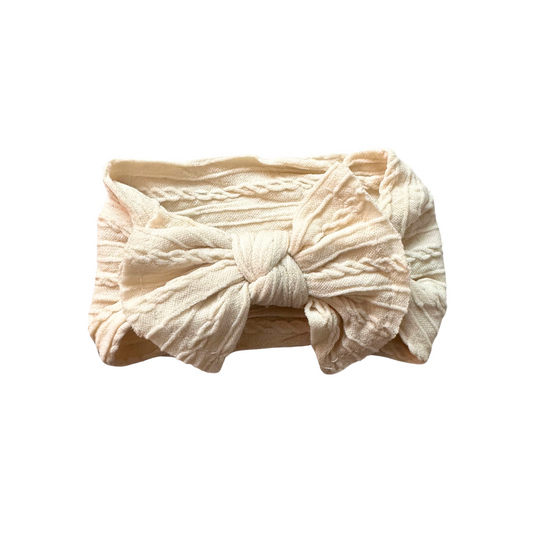 Oatmeal Nylon Headband