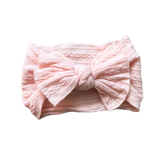 Light Pink Nylon Headband