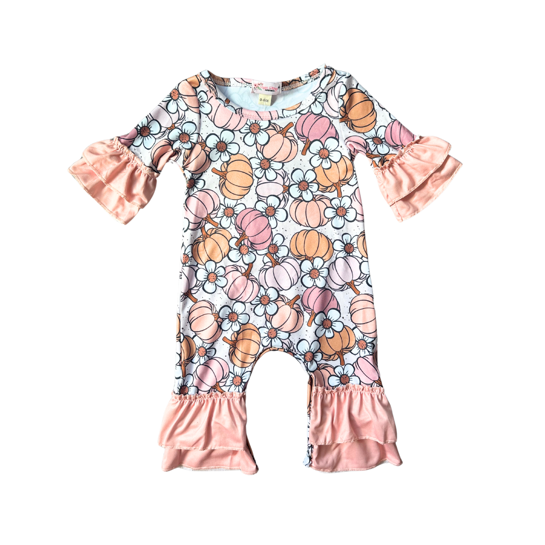 Pumpkin Blossom Romper