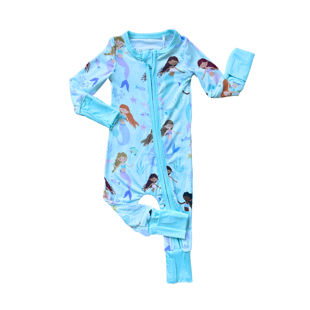 Mermaid Friends Bamboo Convertible Sleeper