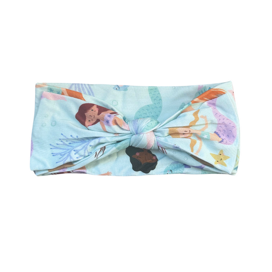 Mermaid Friends Bamboo Headband