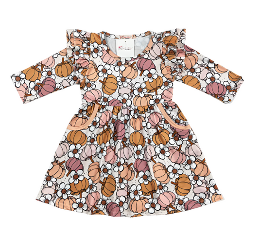 Pumpkin Blossom Dress