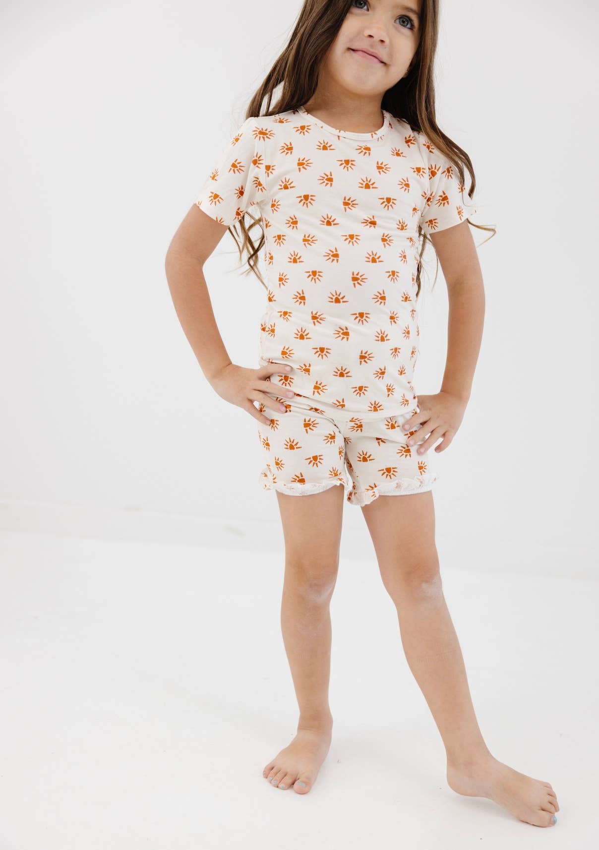 Sunshine Dreams Bamboo Ruffle Shorts